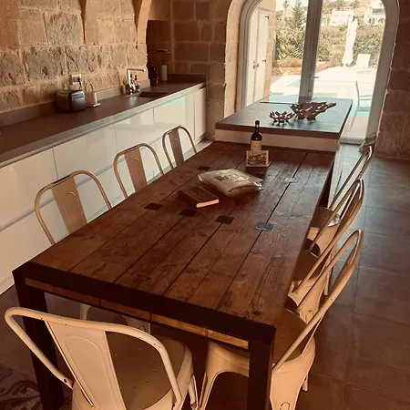 Vila Villa La Mola Gozo Luxury Villa With Private Pool & Sunset Views Għasri